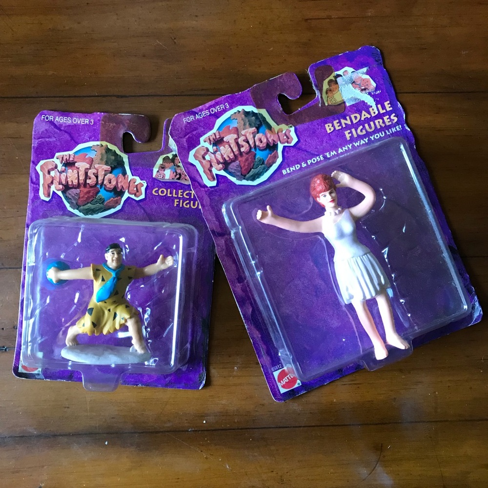 The Flintstones collectibles.